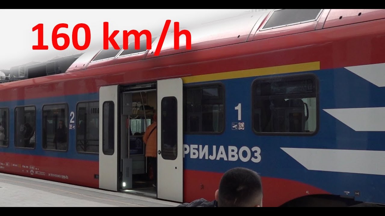 IC TRAIN | SRBIJAVOZ Beograd - Novi Sad 160 Km/h