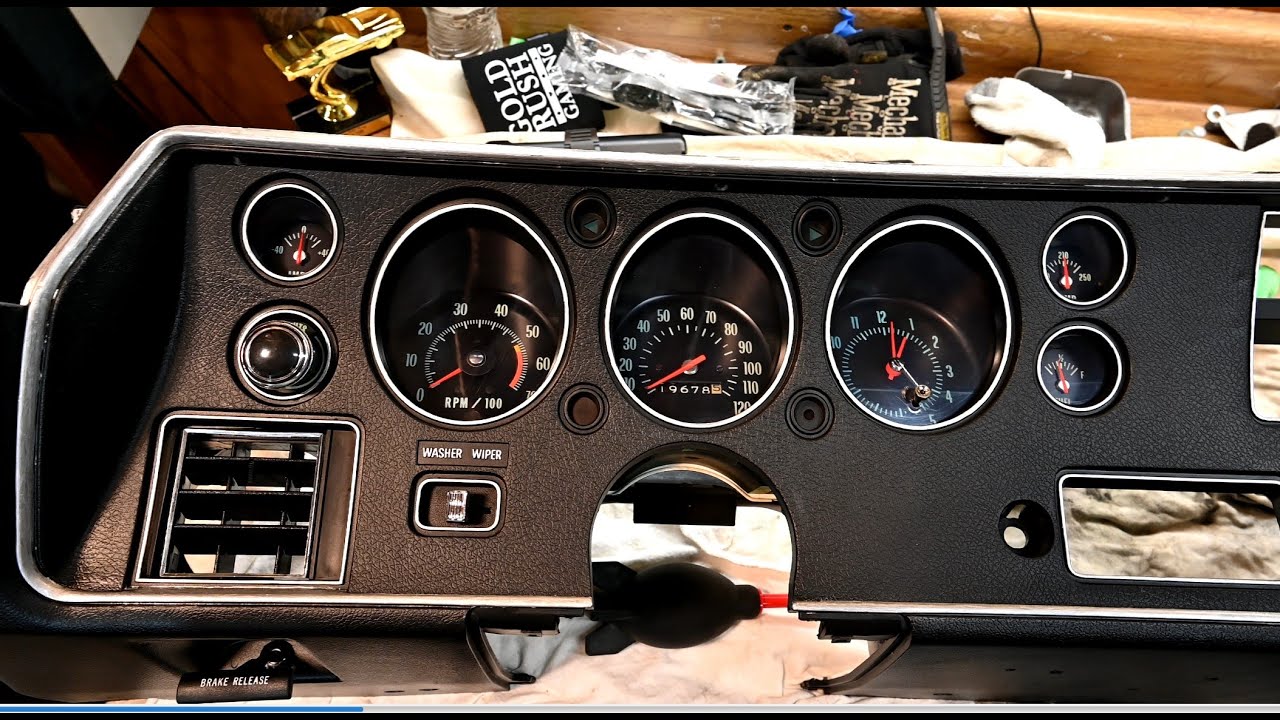 1970 Chevelle SS Dash Restoration Short Version