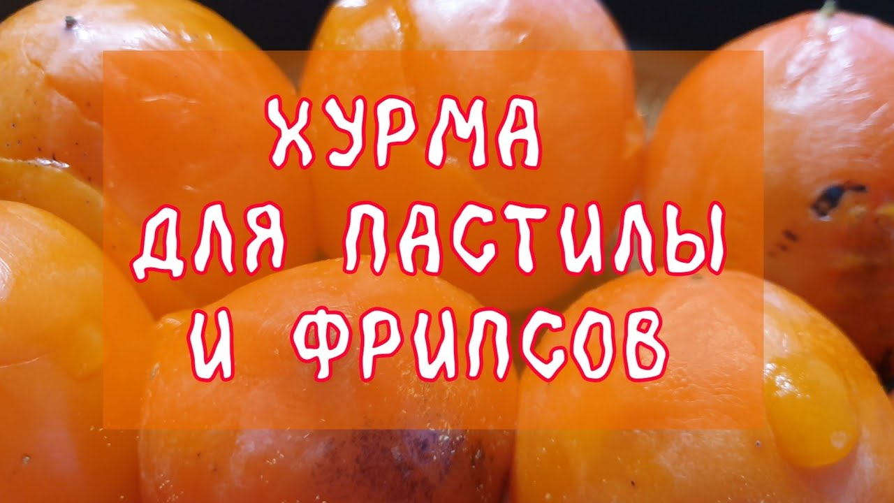 ХУРМА для ПАСТИЛЫ и ФРИПСОВ🧡