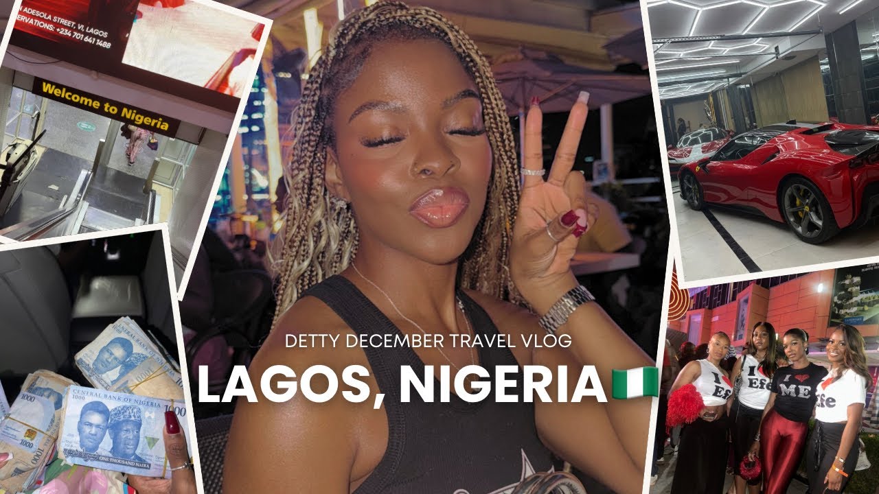 NIGERIA TRAVEL VLOG - DETTY DECEMBER ‘25 #lagos #travelvlog 