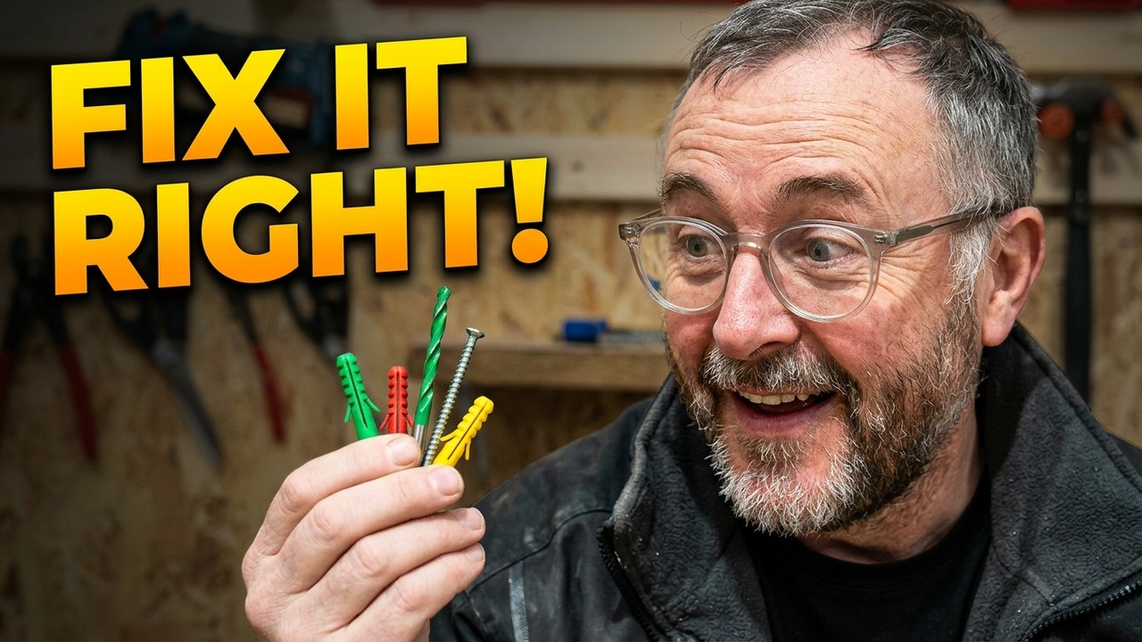 HOW TO: Choose the right drill for your wall plugs.
