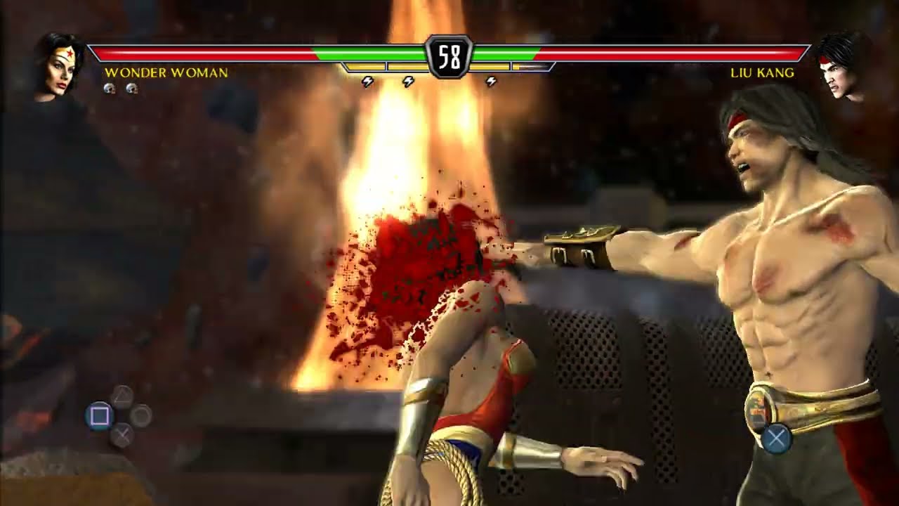 MK VS DC Battles Wonder Woman VS Liu Kang