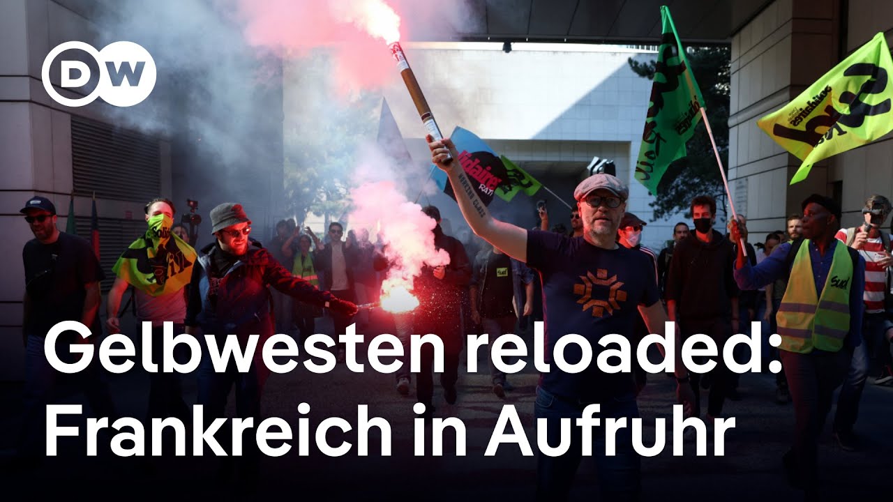Frankreichs hei&szlig;er Herbst: Politische Agonie, Staatsverschuldung, B&uuml;rgerproteste | DW  Nachrichten