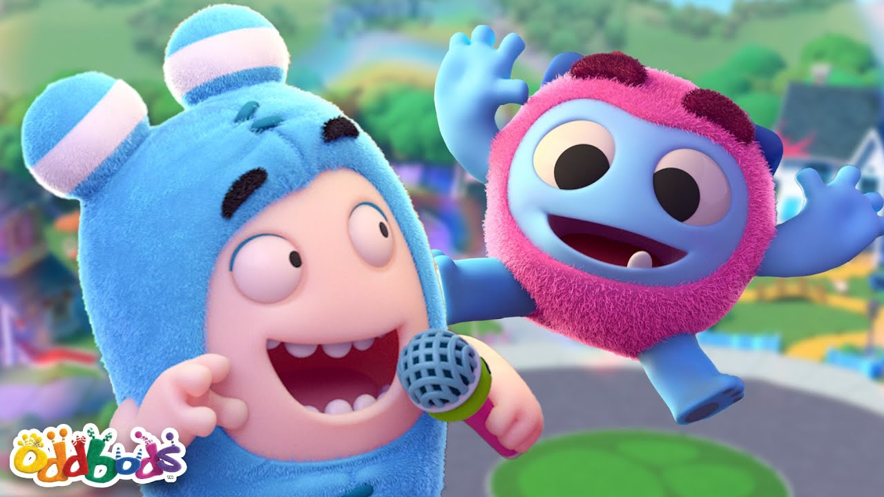 The Monster Dance and Roar! | Oddbods | Funny Cartoons for Kids | Moonbug Kids Express Yourself!