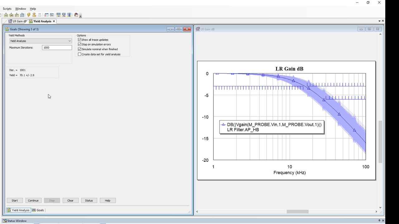 Linear Circuits - video A11 - Yield analysis