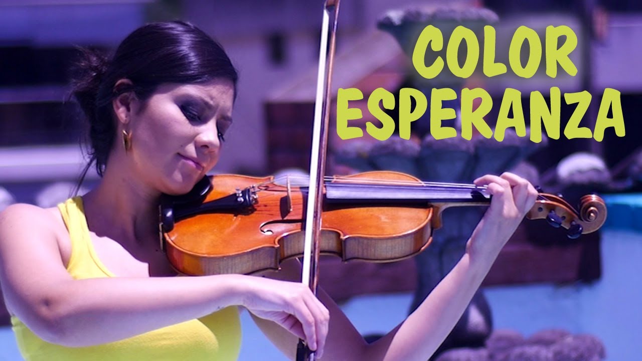 COLOR ESPERANZA 💿 en Violín (Con Frases Motivacionales!)