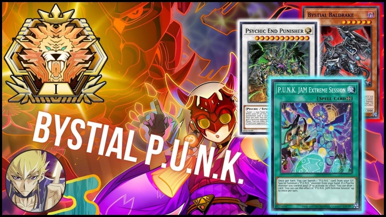 Bystial P.U.N.K. Is UNDERRATED! Anti-Meta! Master Rank Replays + Decklist (Yu-Gi-Oh! Master Duel)