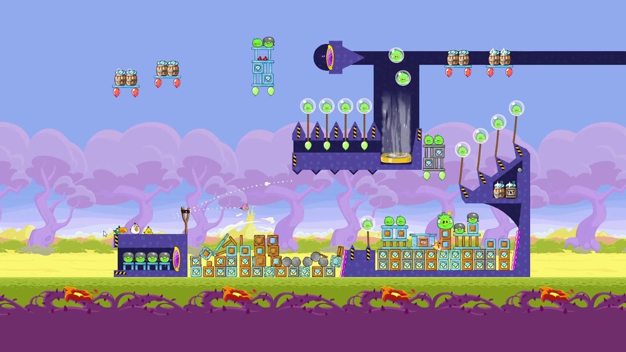 Angry Birds Friends Level 10 Tournament 1828 three stars NO POWER-UP walkthrough 2026-09-24