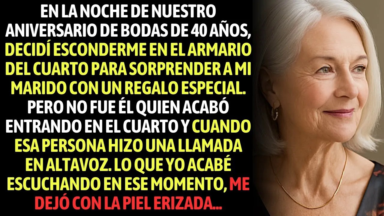 En Nuestros 40 Años Casados, Me Escondí En El Armario Para Hacerle Una Sorpresa A Mi Marido, Pero...