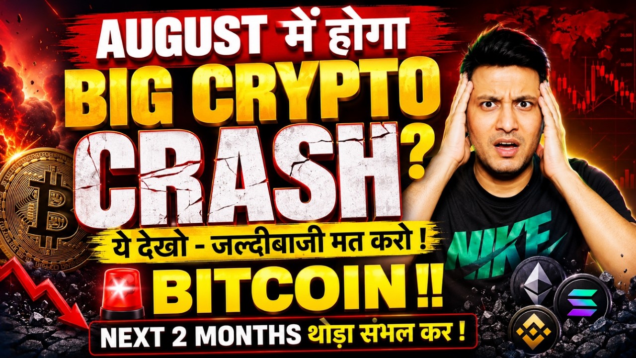 🚨 AUGUST - IF HISTORY REPEATS, BITCOIN & CRYPTO ARE DOOMED! DON'T SAY I DIDN'T WARN YOU!