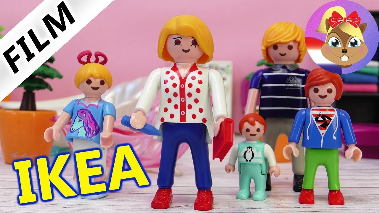 Playmobil video Nederlands | Familie Vogel bij IKEA | Emma verdwenen?