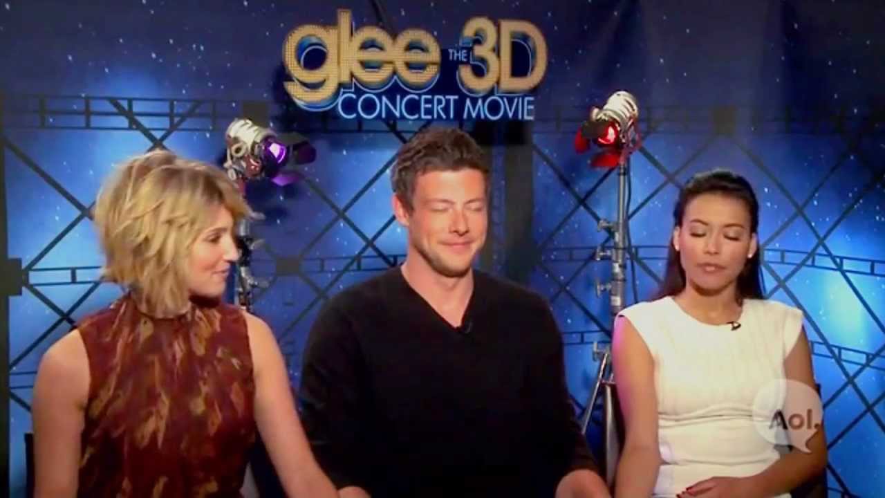 Glee 3D movie - the best of (cast interviews)