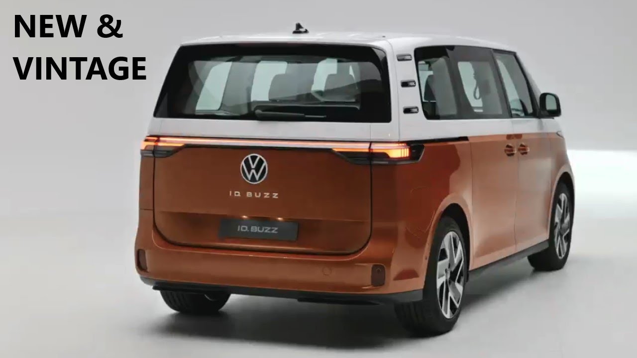 The design into the in and outside of new VW ID. Buzz