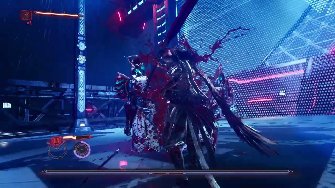Ninja Gaiden 4 - Chapter 1 Boss on Hard - OGD Commander no healing