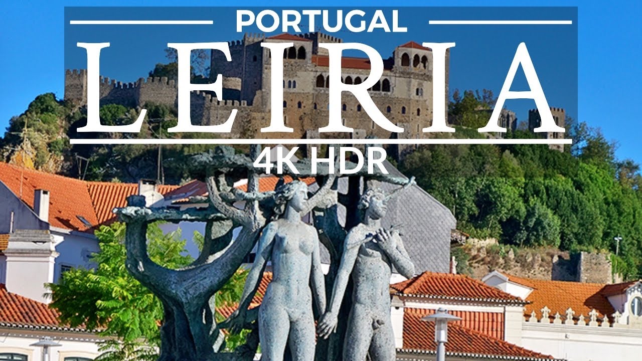 Leiria, Portugal 🇵🇹 in 4K HDR 60FPS by Drone