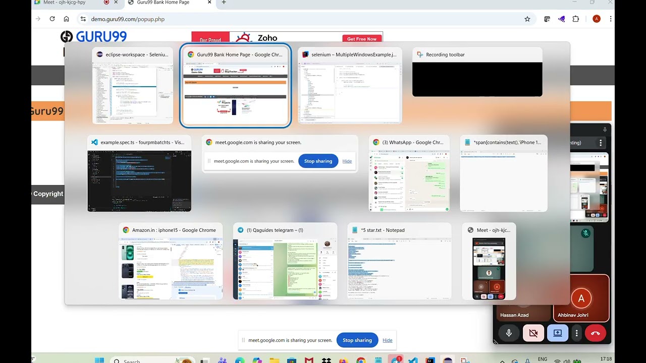 Selenium with java non IT background in hindi part 22