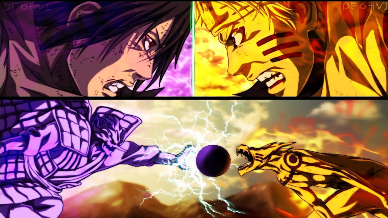 Naruto vs Sasuke - Final Battle (Valley of the end) - Royalty (AMV)