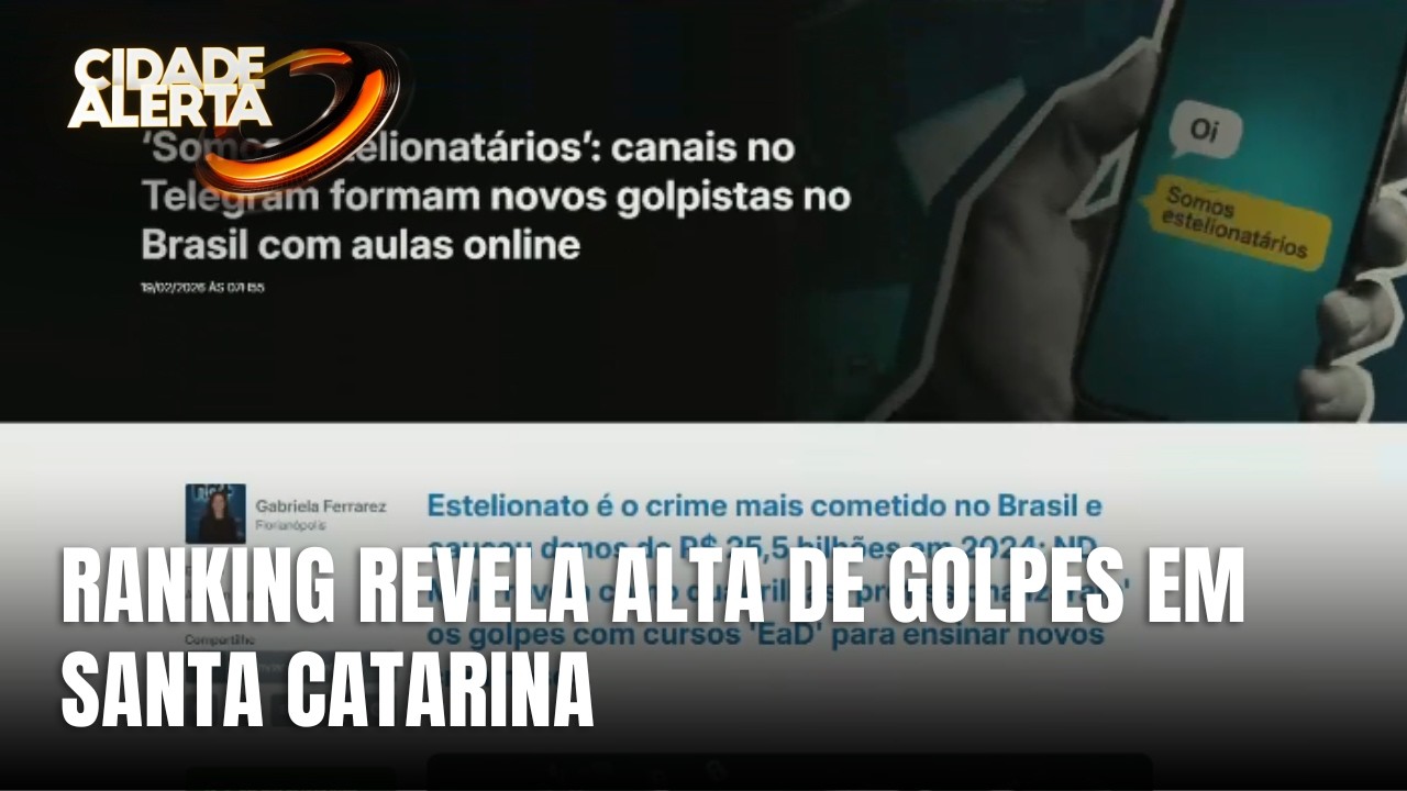 Golpes online têm epicentro em Santa Catarina
