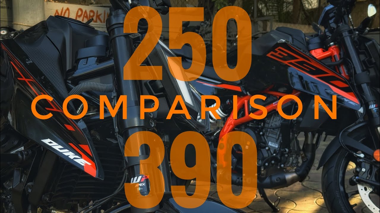 KTM Duke 250 vs Duke 390 🔥 Is the 390 Worth ₹1 Lakh More? 