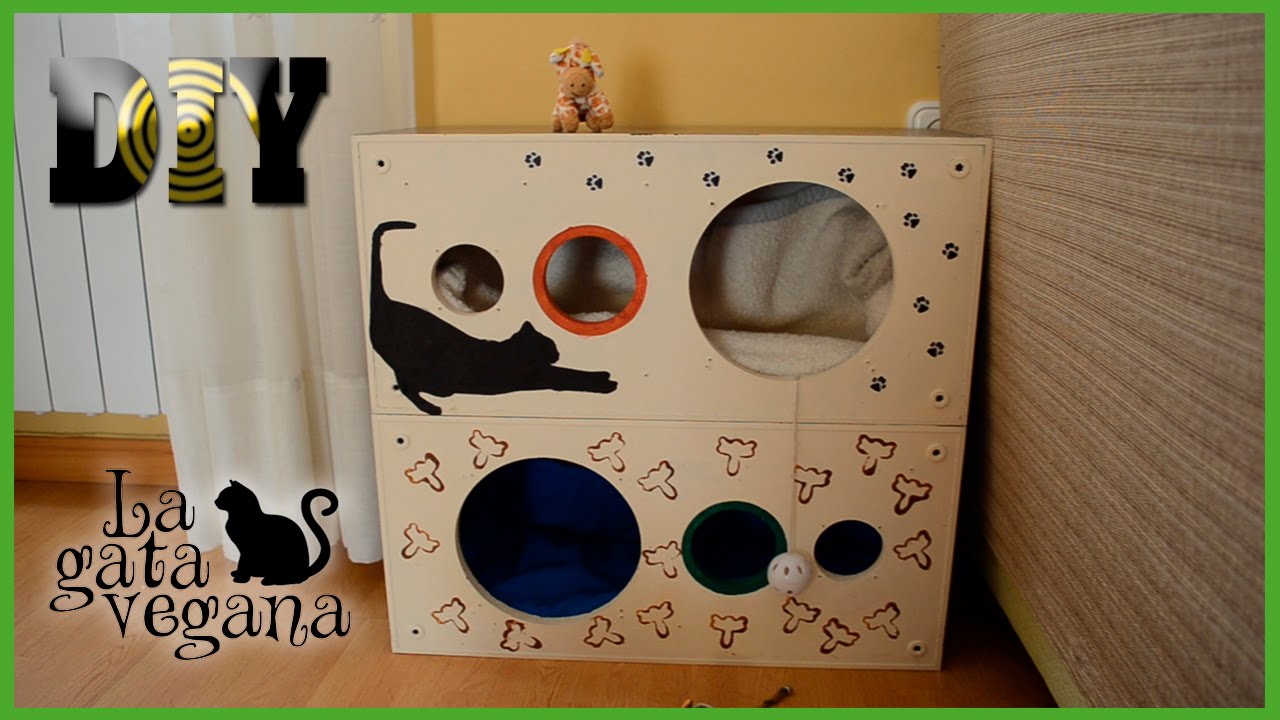 COMO HACER CASETAS Y TORRE DE JUEGOS CASERA CON DOS ALTAVOCES| PARA VARIOS TIPOS DE ANIMALES