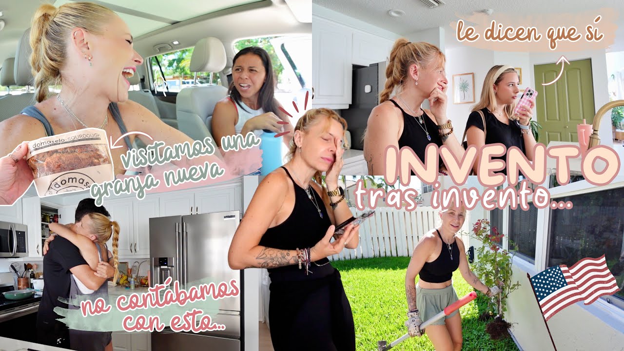 🇺🇸 Siempre INVENTANDO 🥵 no contábamos con ESTO + DESCUBRO una nueva GRANJA 🥬 VLOG DIARIO