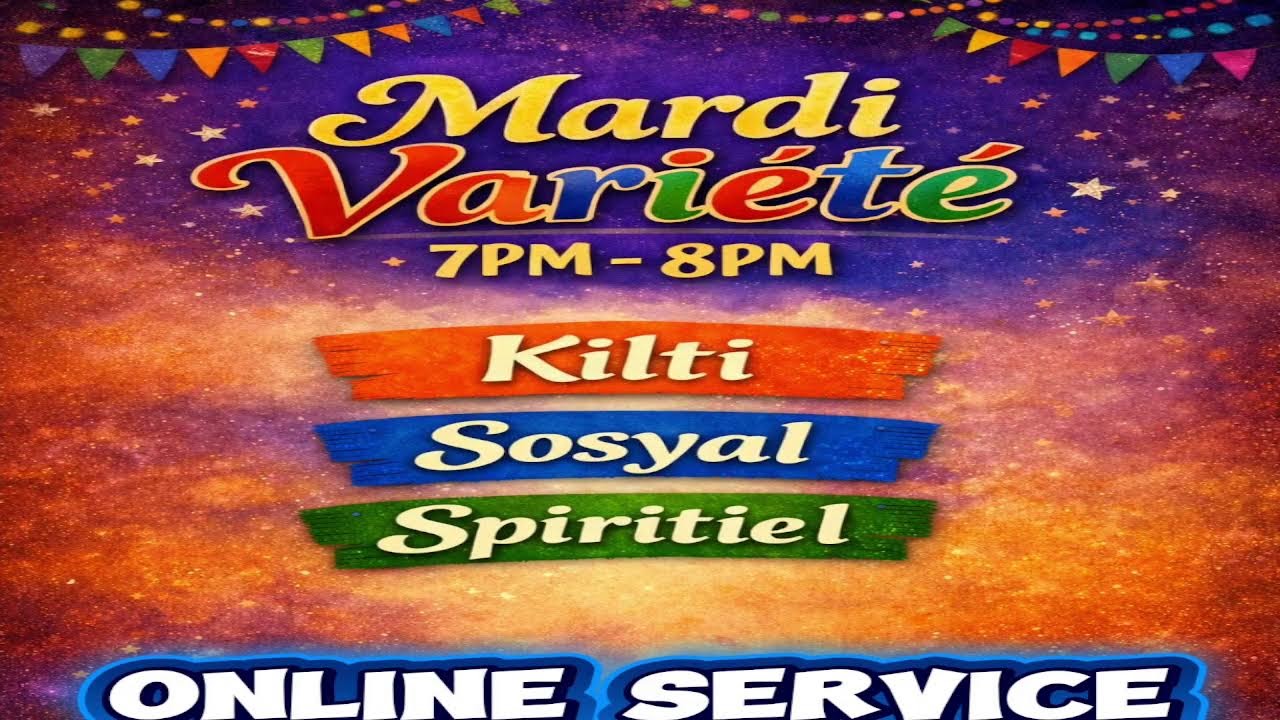 An nou priye Priere de guerre Chak madi 10 pm vendredi 10 pm