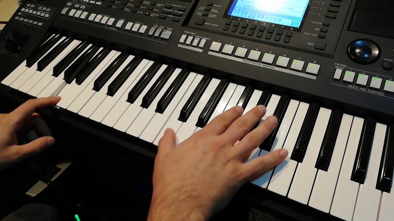Klavye ile  bass ve bateri tekniği 2