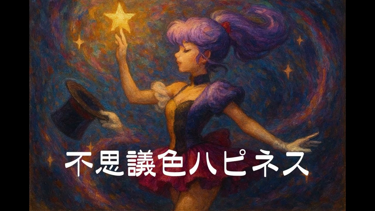 不思議色ハピネス /魔法のスターマジカルエミ/ AIアニソンアレンジ