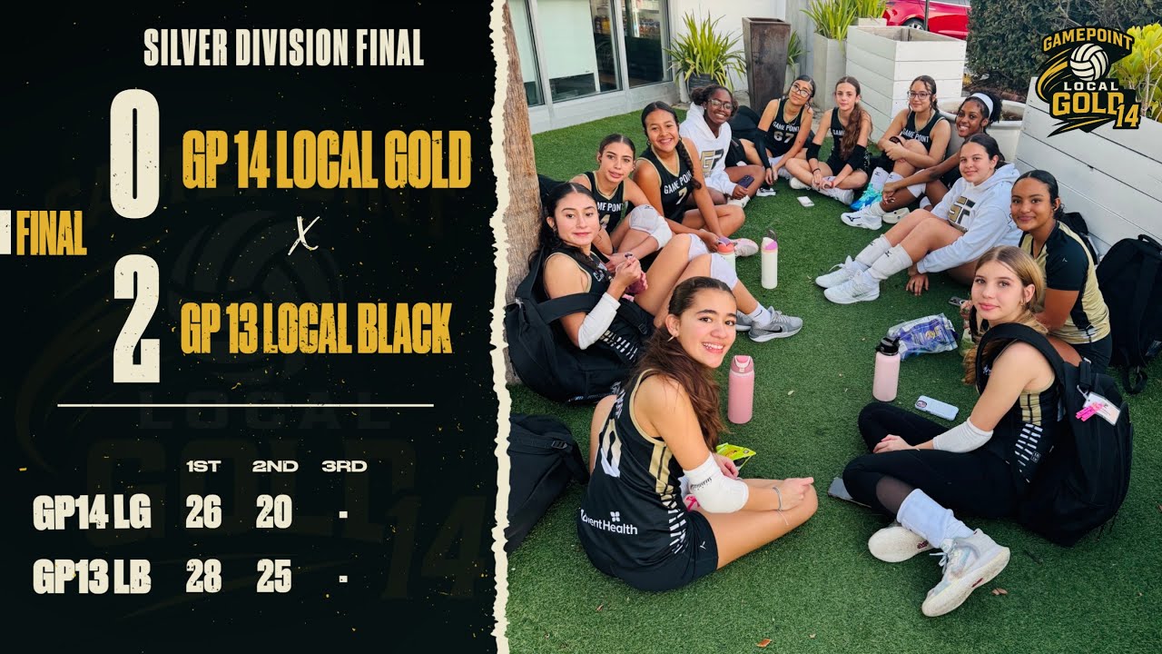 GP 14 Local Gold vs GP 13 Local Black