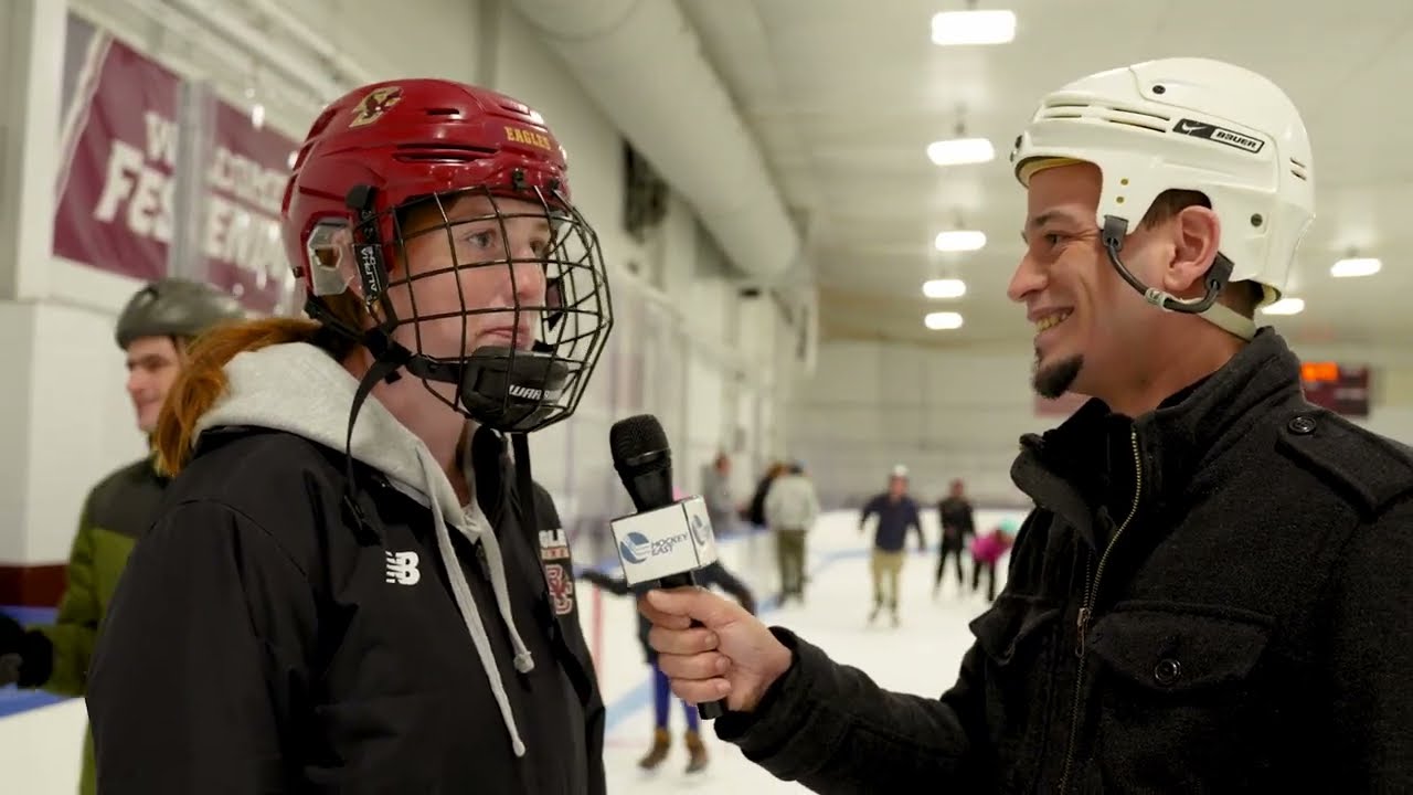 BC Eagles Skate with AU 2024