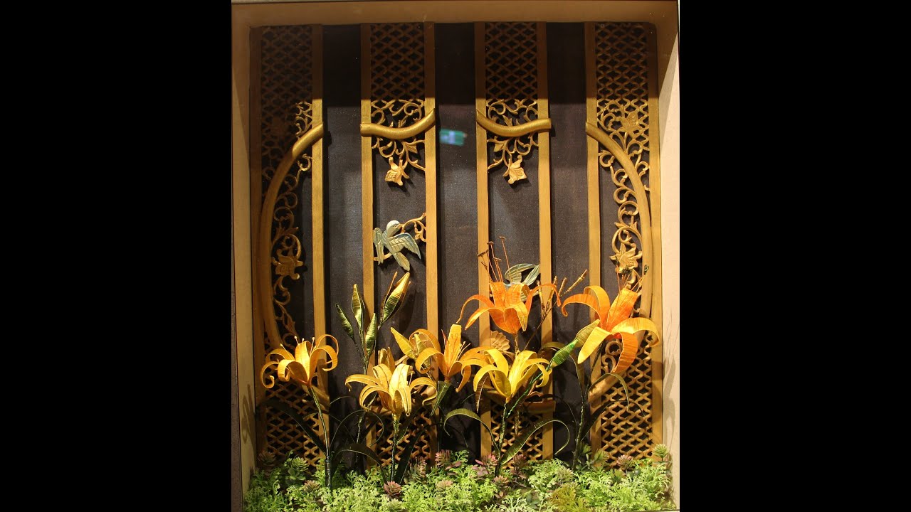 楊凱竹纏花創作展-穿越台灣時光的線(春仔花)
