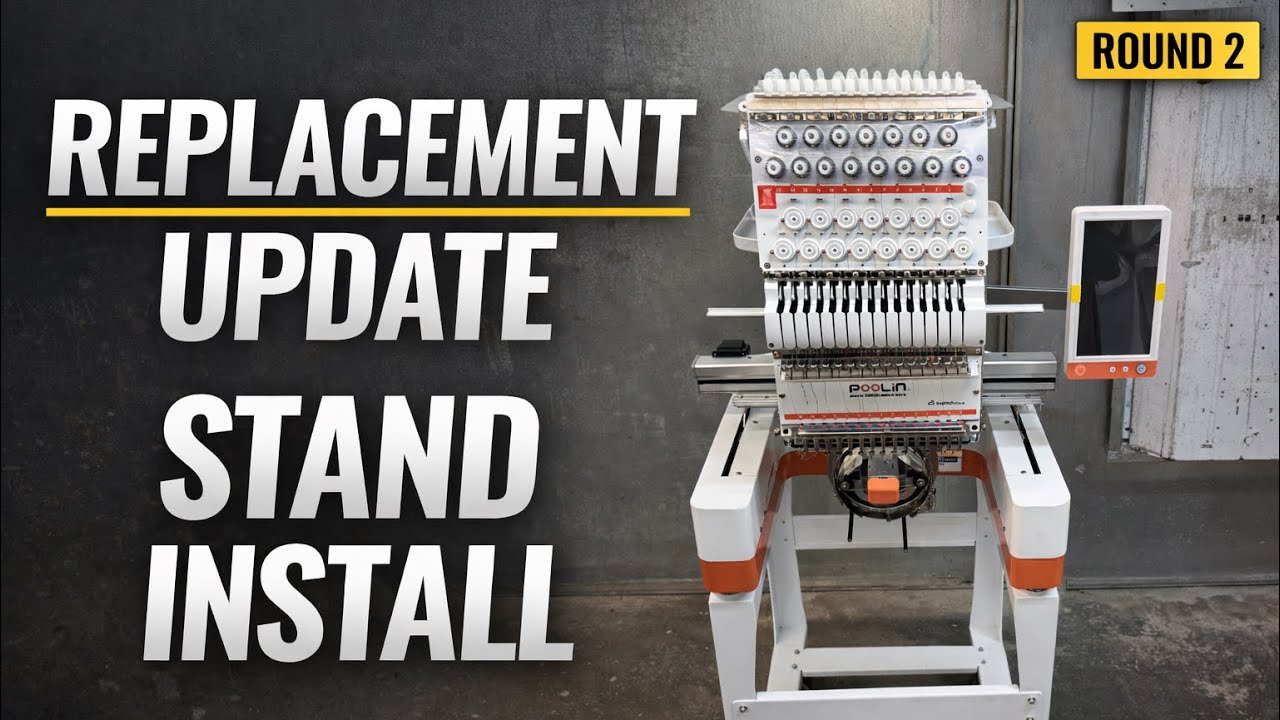 Poolin EOM 15-Needle - Replacement Update & Stand Installation