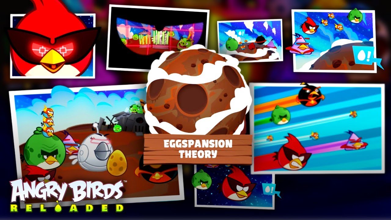 ANGRY BIRDS SPACE IS BACK!!! | Angry Birds Reloaded Space - Eggspansion Theory