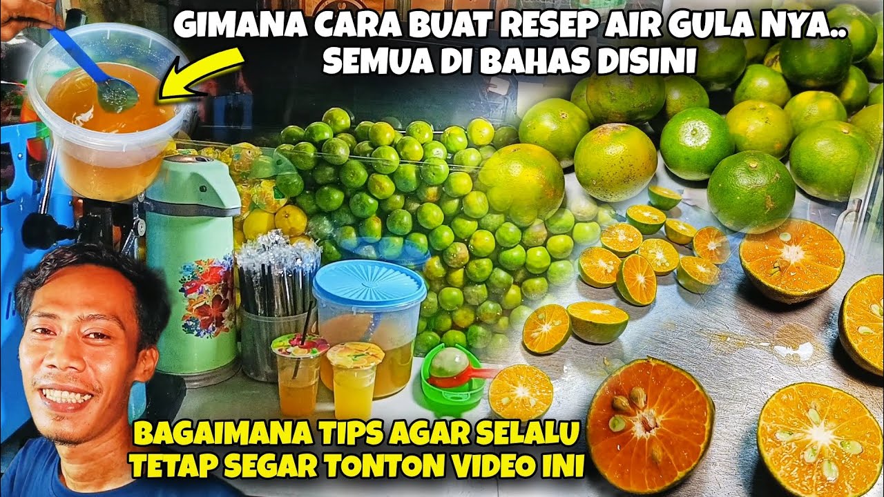 SEPERTI INI CARA JUALAN ES JERUK PERAS KEKINIAN OMSET 500 RIBU/HARI