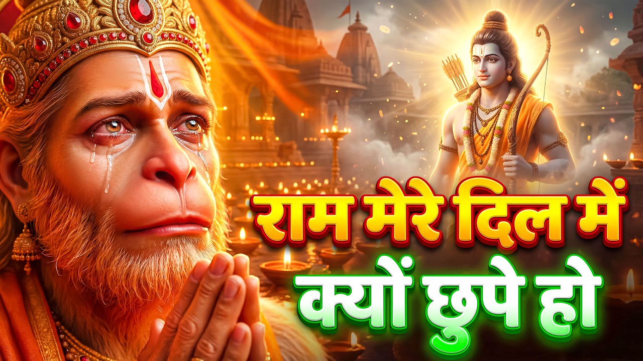 राम मेरे दिल में क्यों छुपे हो | Ram Mere Dil Main Kyu Chhupe Ho | Ram Hanuman Bhajan Bhakti Geet