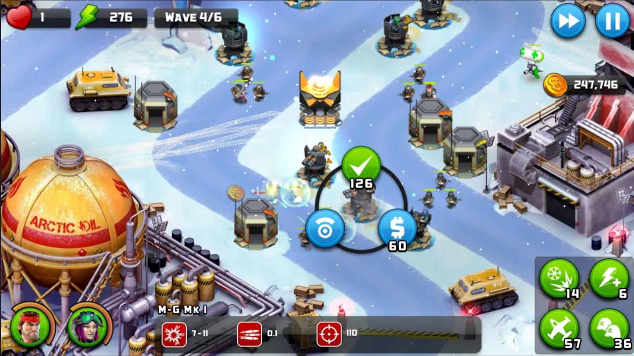 Alien Creeps TD - Level 22 Zulu Station - Veteran Mode (Without Tesla and Support)
