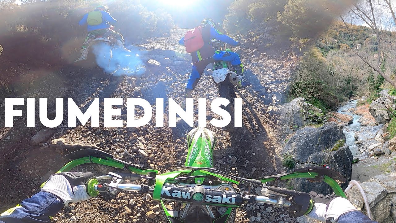Passeggiata a Fiumedinisi - Enduro Kawasaki kx 125