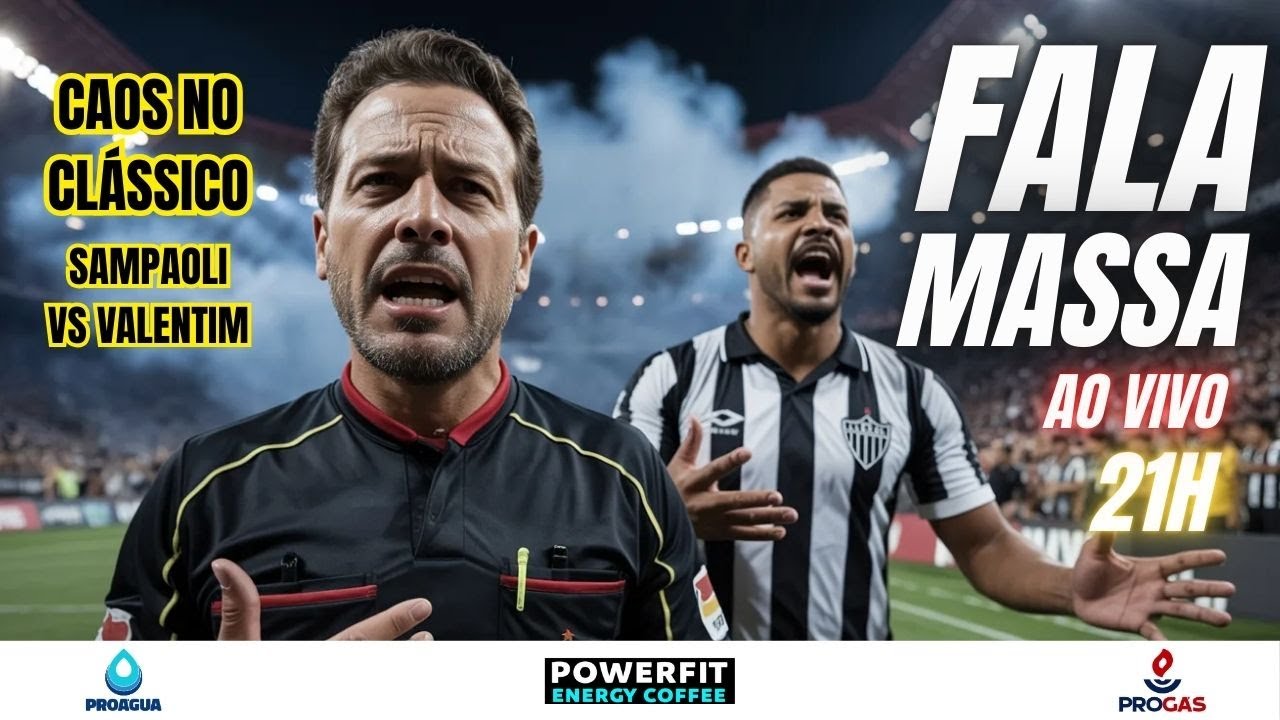 🔥 CAOS NO CLÁSSICO! ÁRBITRO DECIDE, PRESSÃO EM SAMPAOLI E A MASSA EM EBULIÇÃO