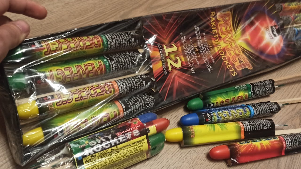 LEGENDA UMIERA? Test rakiet Perfect R20072 oraz Sky Rockets JR04 Jorge 💥 fajerweki petardy sylwester
