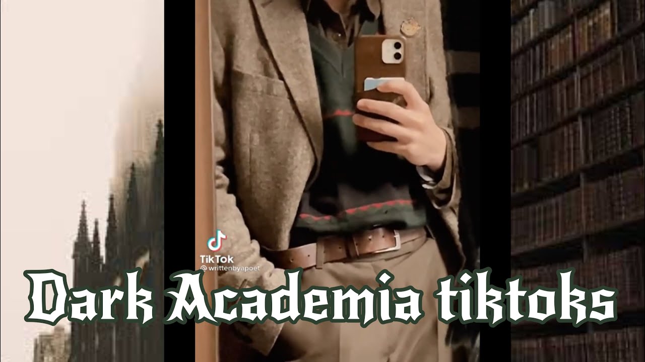 Dark Academia Tiktoks cuz why not