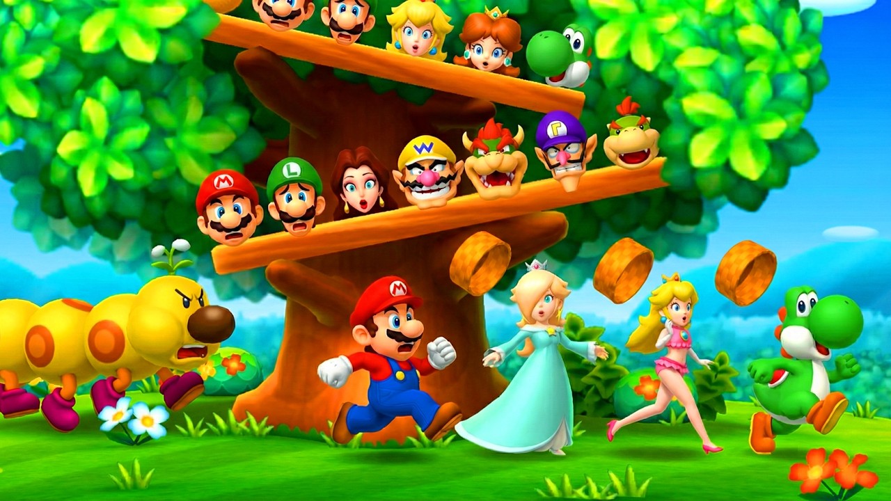【マリオパーティ100ミニゲームコレクション】面白いミニゲームマリオVsピーチVsヨッシーVsロゼッタ(たつじん難易度)