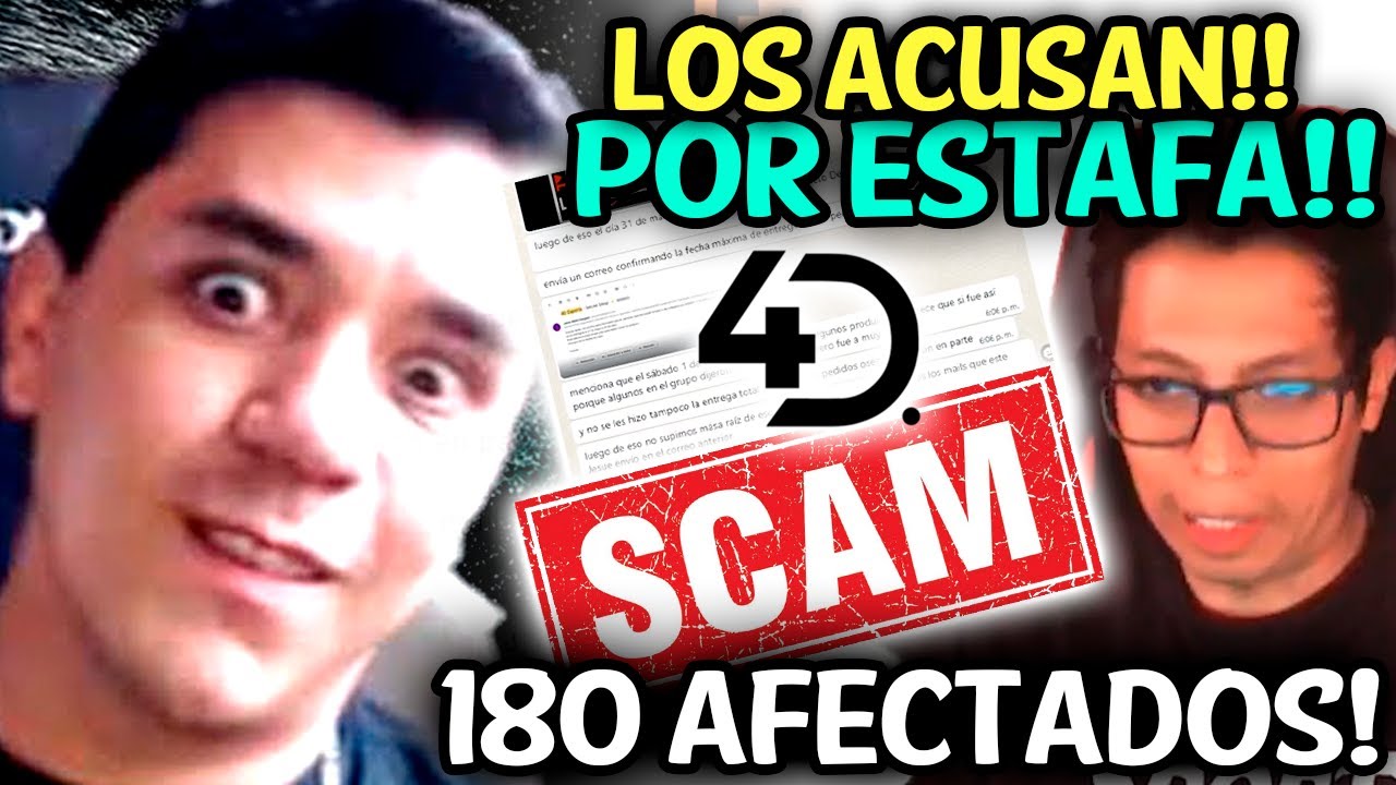 4D IS ACCUSED OF SCAMMING MORE THAN 180 PEOPLE? 😱🔥 THEY WON'T SHOW THEIR FACE? ARE THEY BLOCKED? 🤯🚫