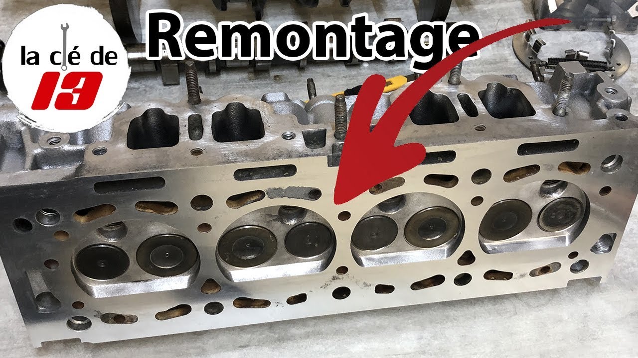 DEBUT DU REMONTAGE DE CULASSE 205 GTI