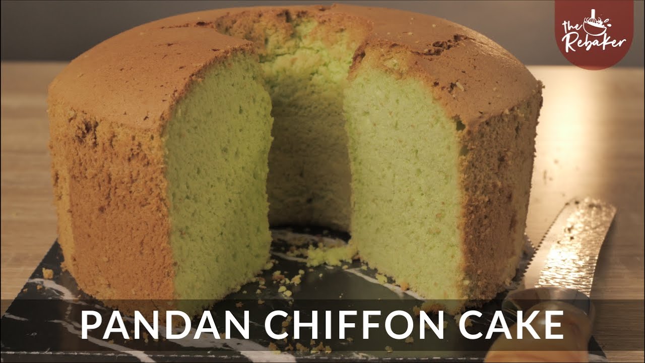 Pandan Chiffon Cake