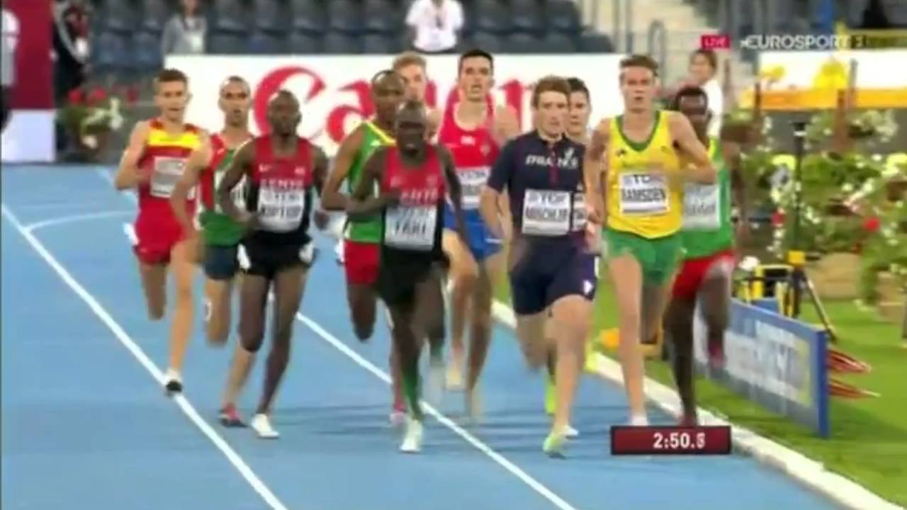 1500m Men's Final - World Junior Championships Bydgoszcz 2016