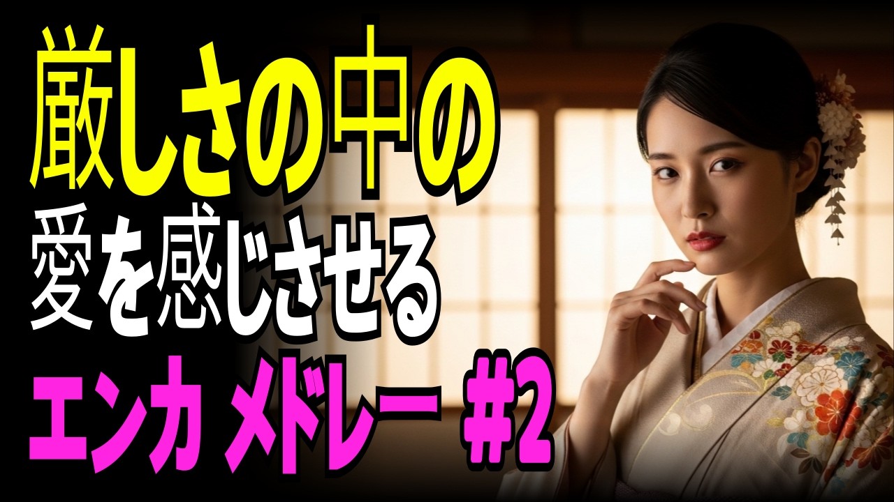 【演歌の庭】強く生きた先に残るもの｜厳しさと愛を歌う演歌メドレー