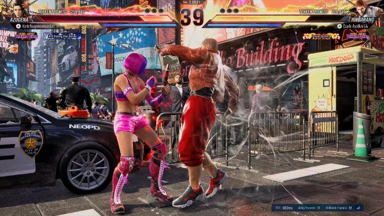 TEKKEN8 a match that sums up how trash it is