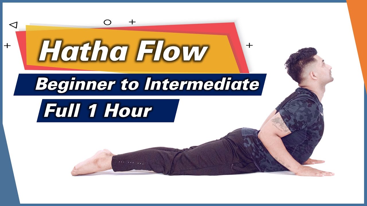Full 1 Hour Hatha Flow Yoga Class Beginner to Intermediate Level | Basic Yoga Practice | Yograja