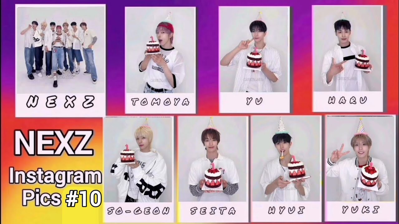#10 NEXZ Instagram pics💕 | #NEXZ #NEX2Y #NEXZ_INSTAGRAM #NEXZ_side