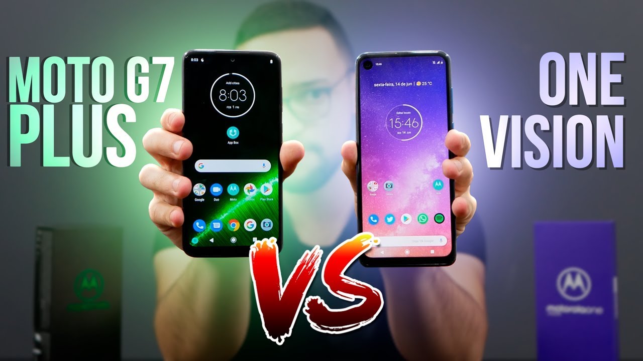 Moto One Vision vs G7 Plus - Qual é a melhor compra?